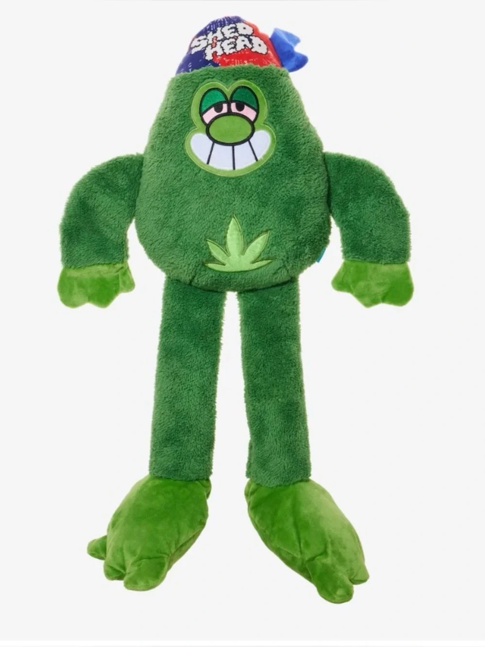 Bark Box GIANT Grassquatch Plush XXL Tug Dog Toy shed head dog toy or plush